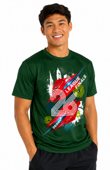 <p>Built on simplicity and strength, the Cool T is high-performing, designed to help you unlock your potential. Made from 100% recycled polyester, making every piece as responsible as it is reliable.</p> green